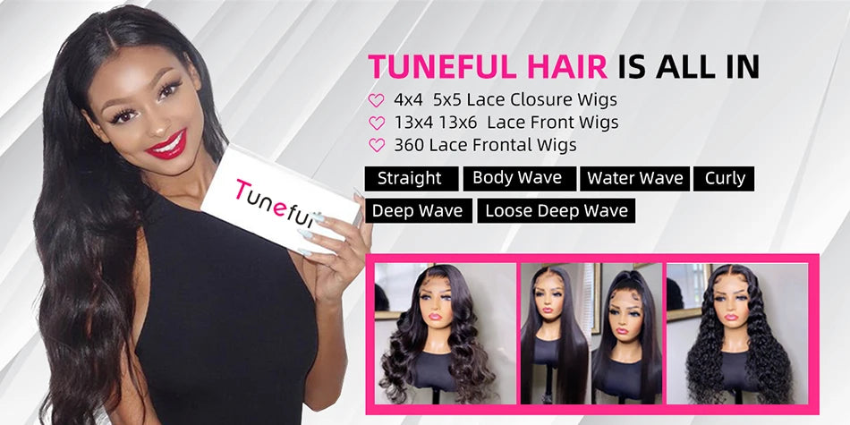 13x6 HD Lace Frontal Human Hair Wigs Pre Plucked For Women Peruvian Bone Straight Remy Human Hair Wigs HD Lace Front Wigs 180%